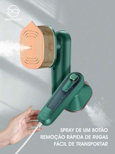 Mini Ferro De Passar Roupas A Vapor Para Viagem | Elétrico Portátil Pequeno/Casa